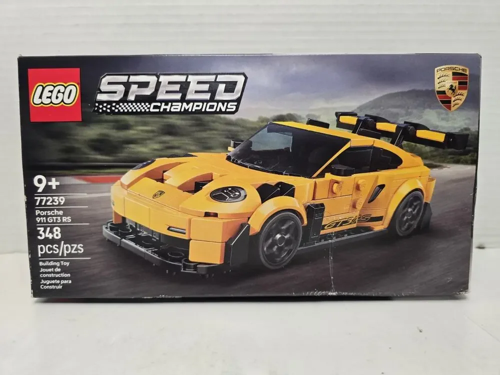 Sealed LEGO Speed Champions 77239 Porsche 911 GT3 RS Building Set 348 pcs 9+